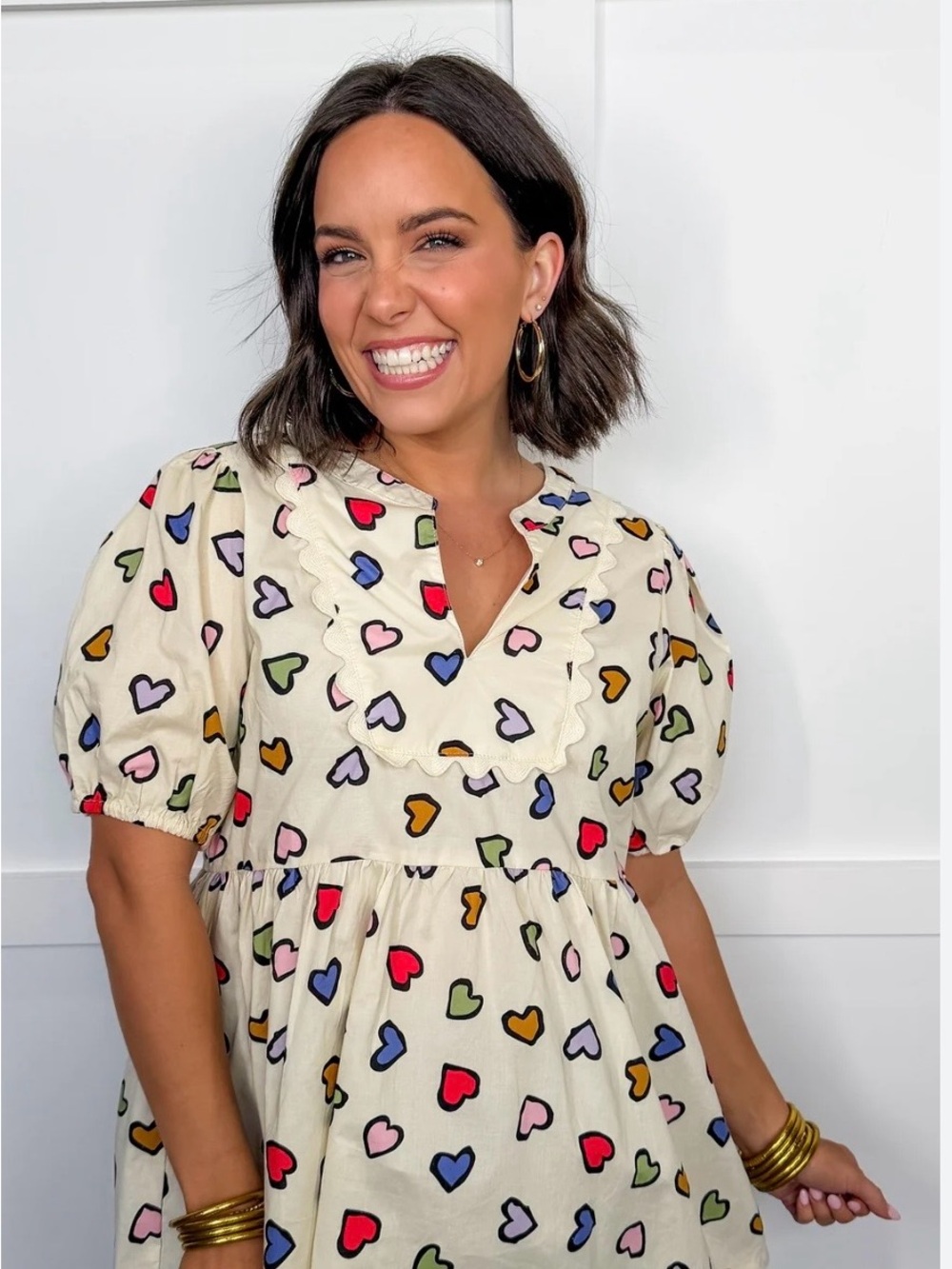 Umgee conversation Heart top  size small NWT